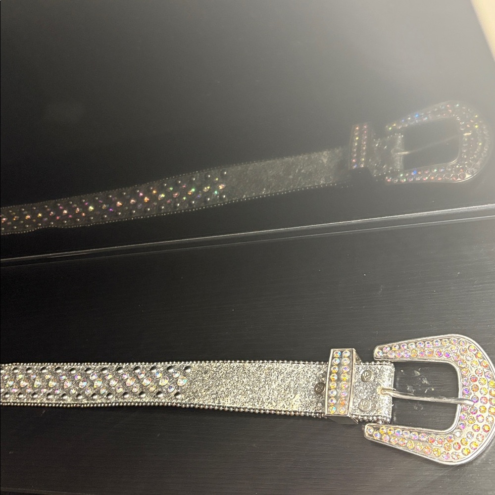 Sparkling Rhinestone Belt - Picture 7 of 11